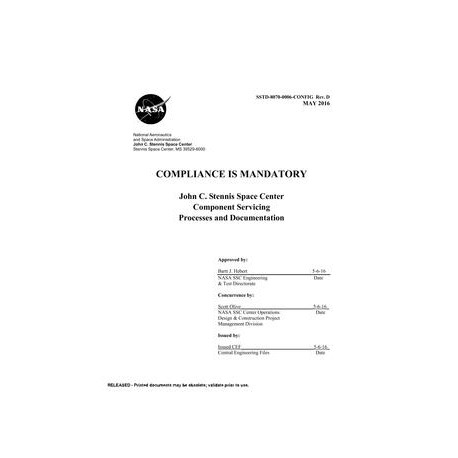 NASA SSTD-8070-0006-CONFIG Rev. D