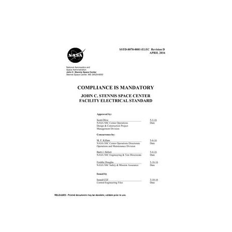 NASA SSTD-8070-0081-ELEC Rev. D