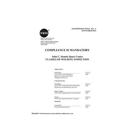NASA SSTD-8070-0013-WELD Rev. A
