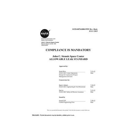 NASA SSTD-8070-0080-PIPE