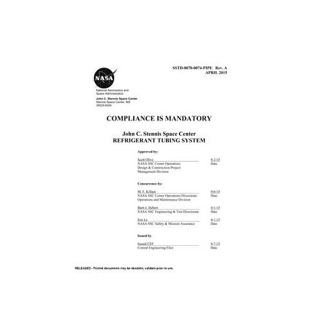 NASA SSTD-8070-0074-PIPE Rev. A