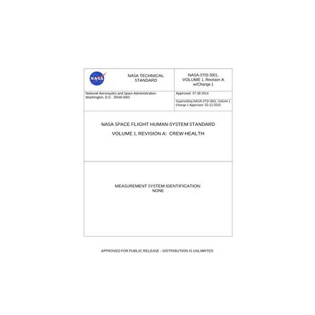 NASA STD-3001 Vol. 1 Rev. A w/Change 1