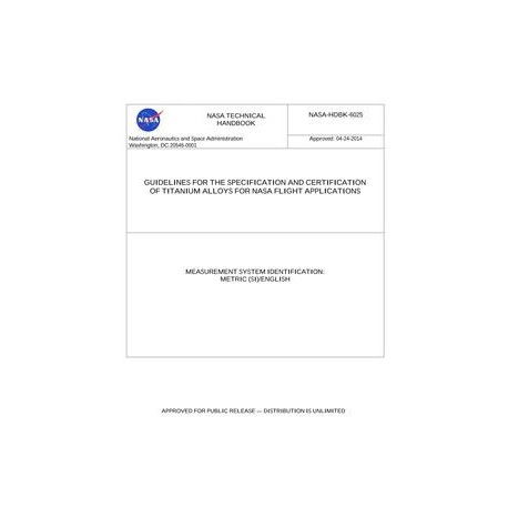 NASA HDBK-6025