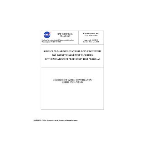 NASA RPTSTD-8070-0001