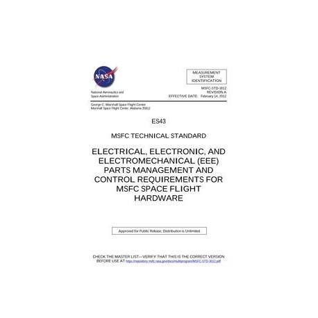 NASA MSFC-STD-3012 Rev. A