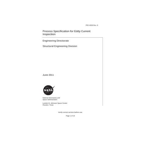 NASA PRC-6509 Rev. D