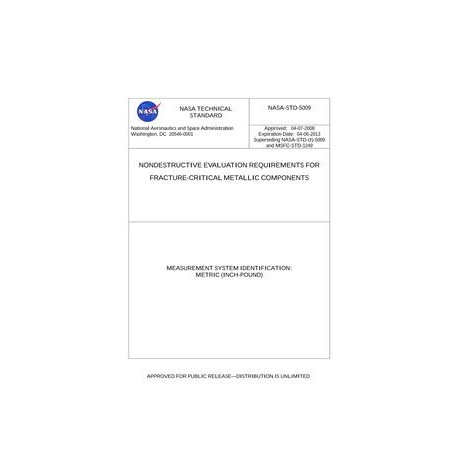 NASA STD-5009