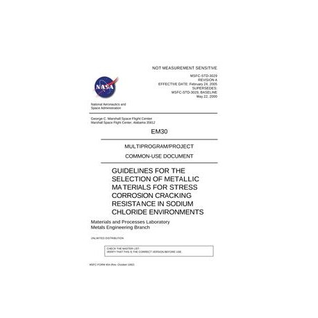 NASA MSFC-STD-3029 Rev. A