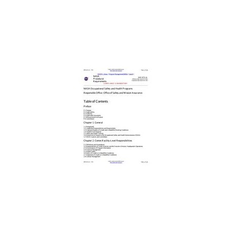 NASA NPR 8715.1