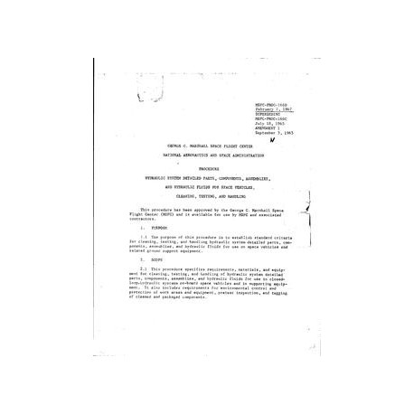 NASA MSFC-PROC-166 Rev. D