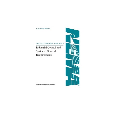 NEMA ICS 1-2000 (R2005, R2008, R2015)