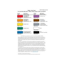 NEMA Z535 Color Chart
