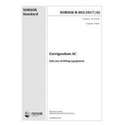 NORSOK R-003:2017/AC:2019