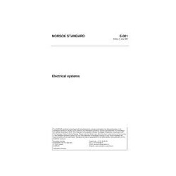 NORSOK E-001