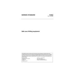 NORSOK R-003