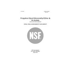 NSF Propylene Glycol Monomethyl Ether &amp; its Acetate