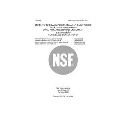 NSF Nadic Methyl Anhydride - 2013