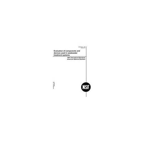 NSF 46-2007 Addendum 1