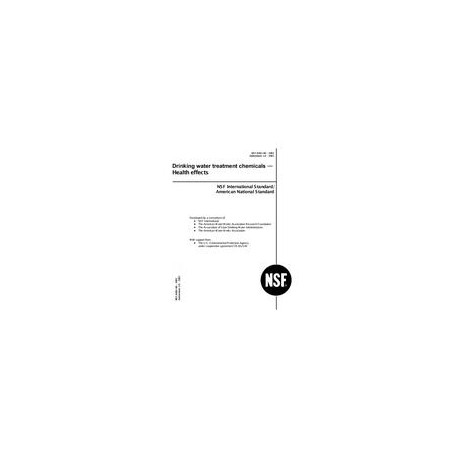 NSF 60-2001 Addendum 1