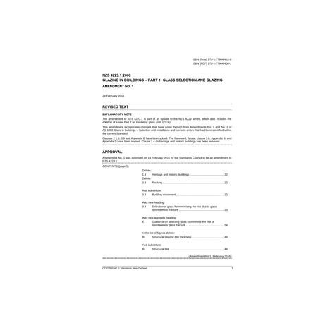 NZS 4223.1:2008A1