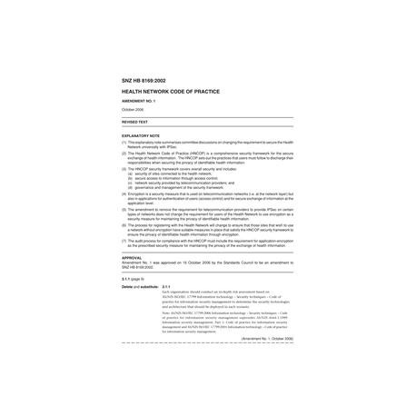 NZS HB 8169:2002 A1