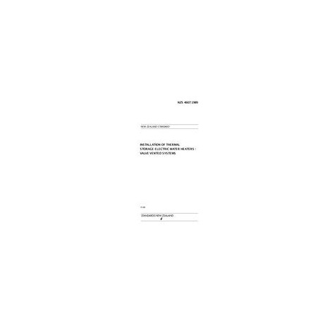 NZS 4607:1989