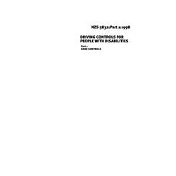 NZS 5832.1:1988