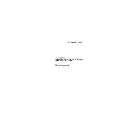 NZS 5228.1:1987