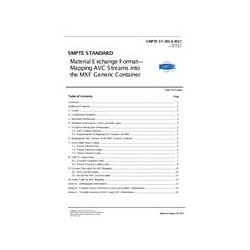 SMPTE ST 381-3:2017