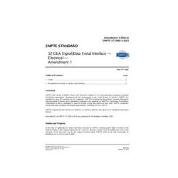 SMPTE ST 2082-1:2015 Amendment 1:2016