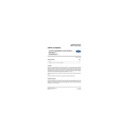 SMPTE ST 2082-1:2015 Amendment 1:2016