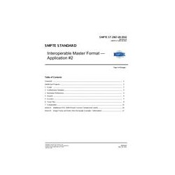 SMPTE ST 2067-20:2016