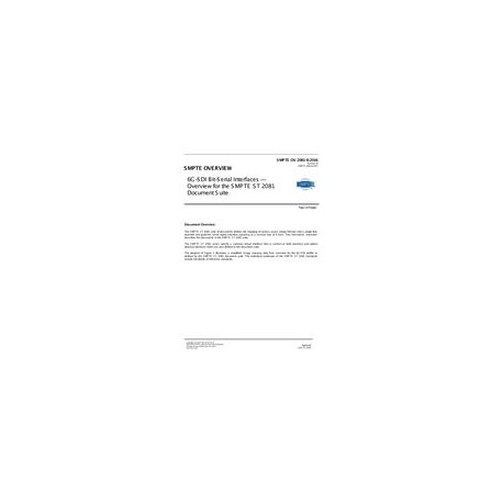 SMPTE OV 2081-0:2015