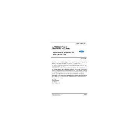 SMPTE RDD 28:2014