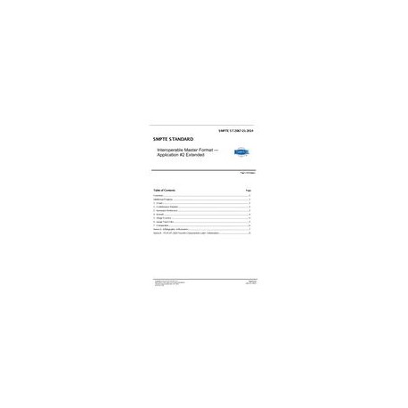 SMPTE ST 2067-21:2014