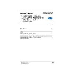 SMPTE ST 425-1:2011 Amendment 1:2014