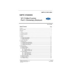 SMPTE ST 2073-1:2014