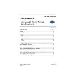 SMPTE ST 2067-2:2013