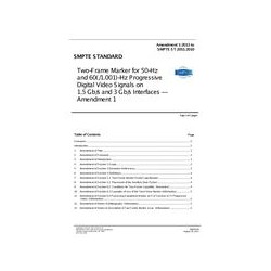SMPTE 2051-2010 AMendment 1:2013