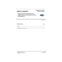 SMPTE 2035-2009 Amendment 1:2012