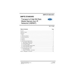 SMPTE ST 2022-6:2012