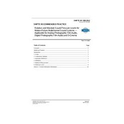 SMPTE RP 200:2012