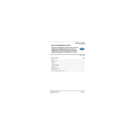 SMPTE RP 200:2012