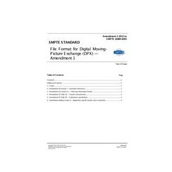 SMPTE 268M-2003 Amendment 1:2012