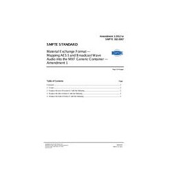SMPTE 382M-2007 Amendment 1:2012