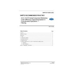 SMPTE RP 2050-1:2012