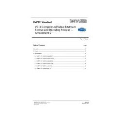 SMPTE ST 421M:2006 - Amendment 2:2011