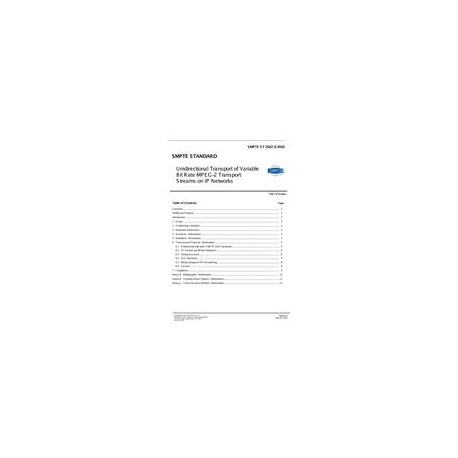 SMPTE 2022-3-2010