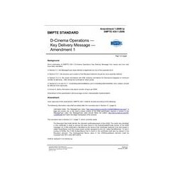 SMPTE 430-1 Amendment 1-2009