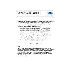 SMPTE 154-2003 (Stabilized 2012)